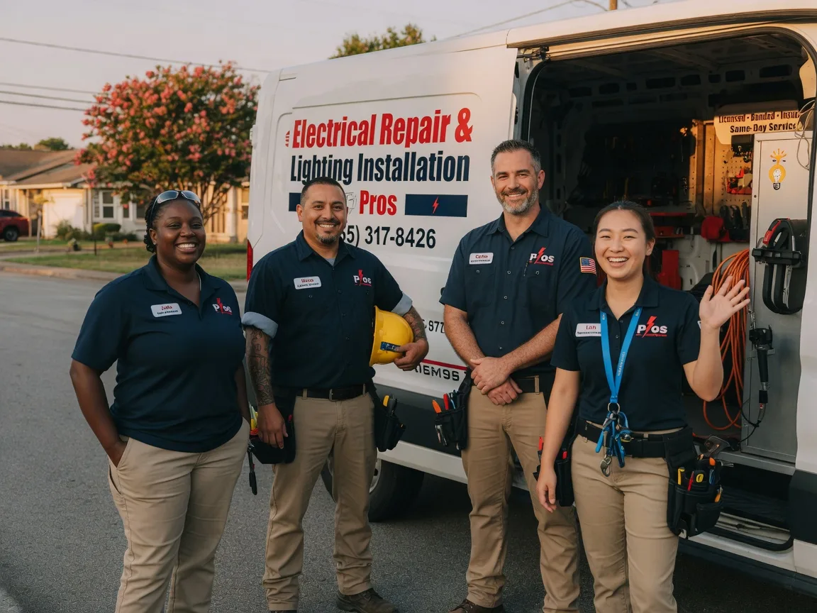 Licensed Electrician company in Woodlawn, TX